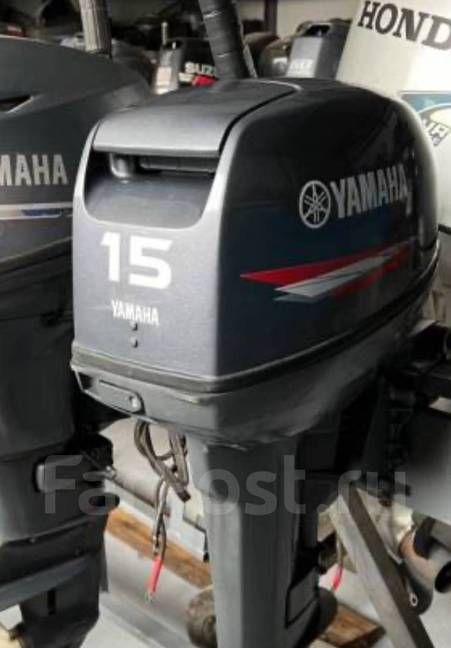 лодочный мотор YAMAHA 15 F ., ЧИСТОКРОВНЫЙ ЯПОНЕЦ!. Нога S(381), короткая