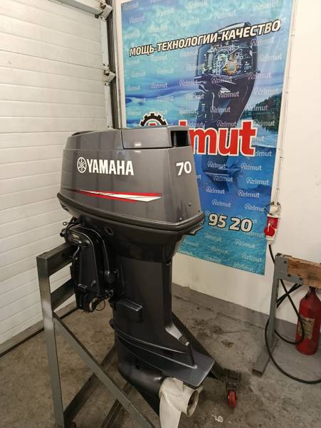 лодочный мотор YAMAHA 70, нога L (508), из Японии,