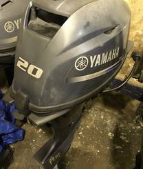 лодочный мотор YAMAHA F20, из Японии, нога короткая 2012 год,