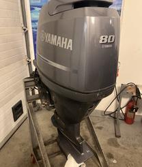 лодочный мотор YAMAHA F 80, из Японии, 4-х тактный., нога L (508), карбюраторный