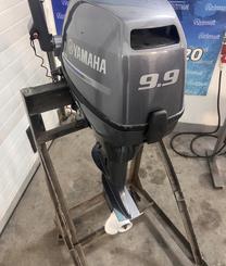лодочный мотор YAMAHA F 9,9, из Японии, стартер +электростартер 