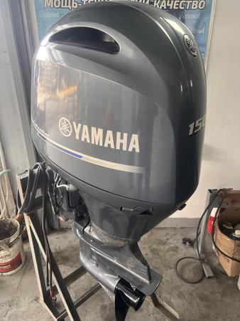 лодочный мотор YAMAHA F 150, из Японии, 4-х тактный., нога L (508),