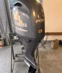 лодочный мотор YAMAHA F 200, из Японии, 4-х тактный