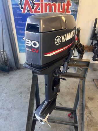 лодочный мотор YAMAHA 30 CV, нога короткая, румпель, ручной стартер+электростартер