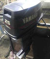 лодочный мотор YAMAHA 25 , нога короткая, из Японии