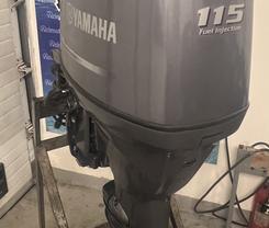 лодочный мотор YAMAHA F 115, ИНЖЕКТОРНАЯ, нога X (635), из Японии