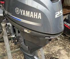 лодочный мотор YAMAHA F25, из Японии