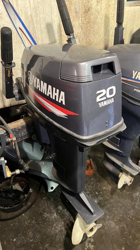 лодочный мотор YAMAHA 20 , 6L2, нога S (381) из Японии,