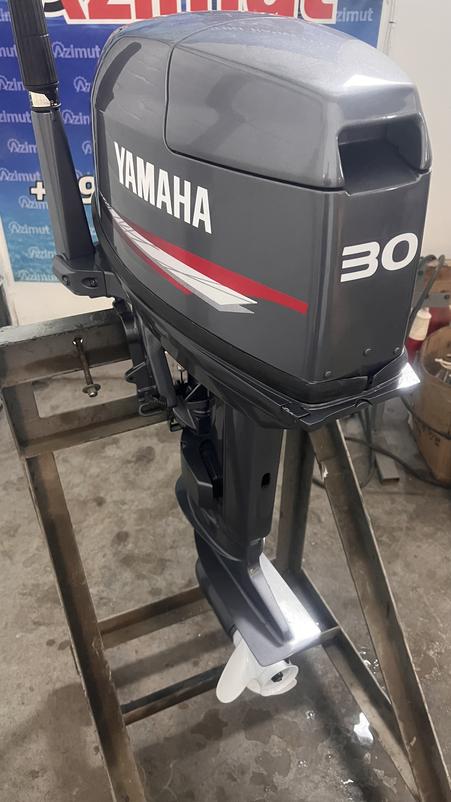 лодочный мотор YAMAHA 30 CV, нога короткая, румпель