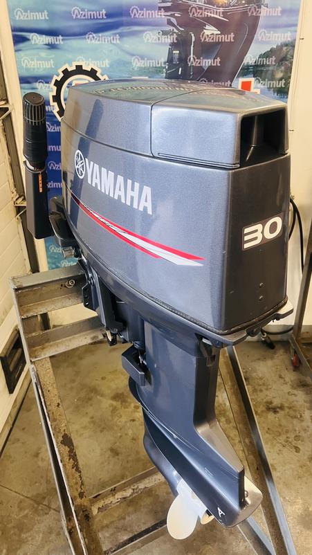 лодочный мотор YAMAHA 30 , Япония, румпель, нога короткая, 3-х цилиндровый