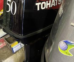 лодочный мотор TOHATSU 50 , нога S (390мм),из Японии