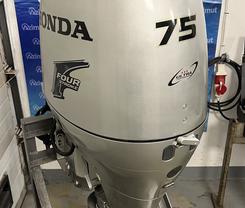 лодочный мотор HONDA 75, нога L (508), из Японии,